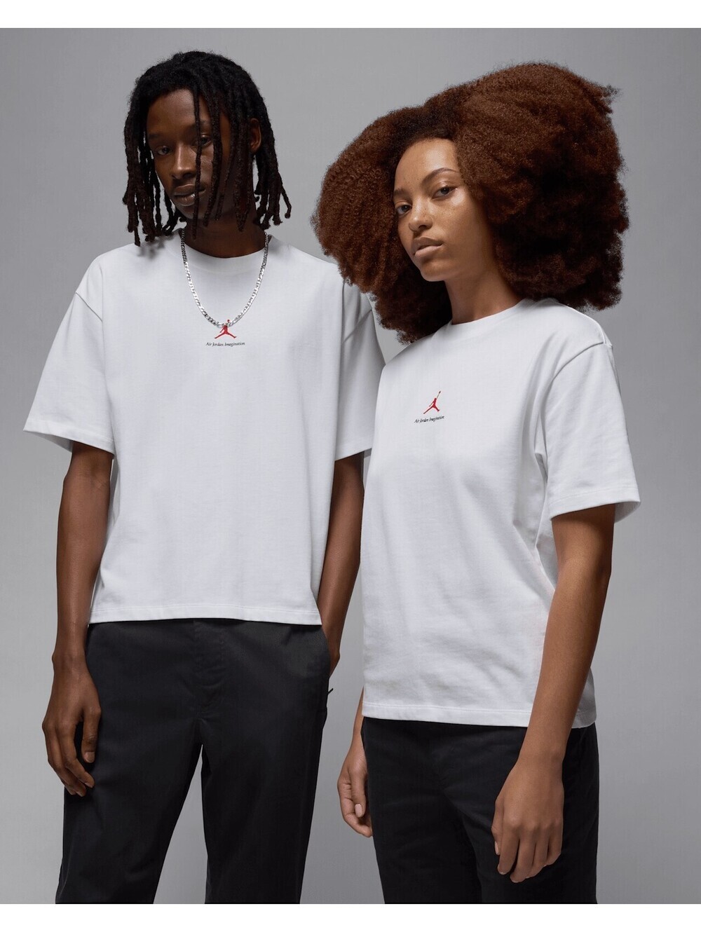 $136 Nike Jordan x Nigel Sylvester Bike Air Brick Tee White Men's L HQ1737-100